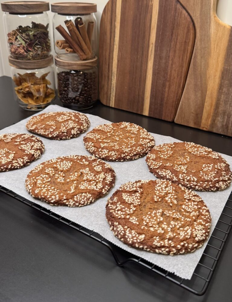 Miso-Tahini Cookies