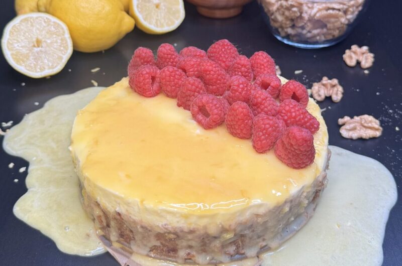 Healthier Lemon Cheesecake