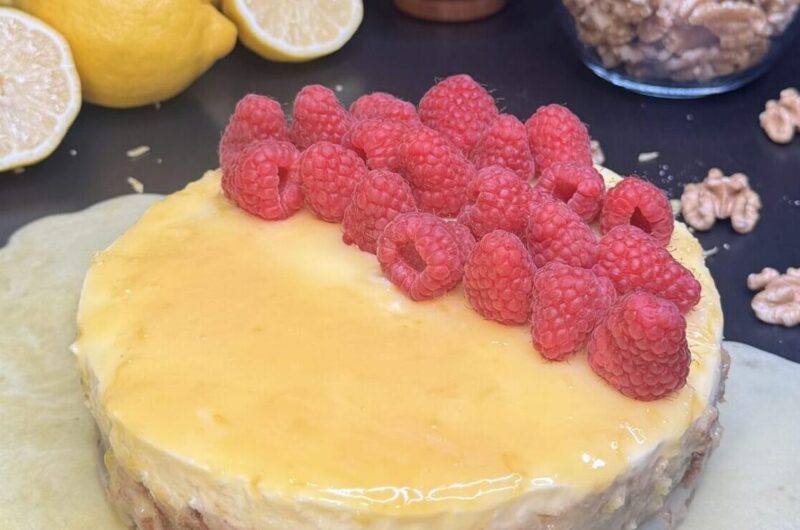 Healthier Lemon Cheesecake