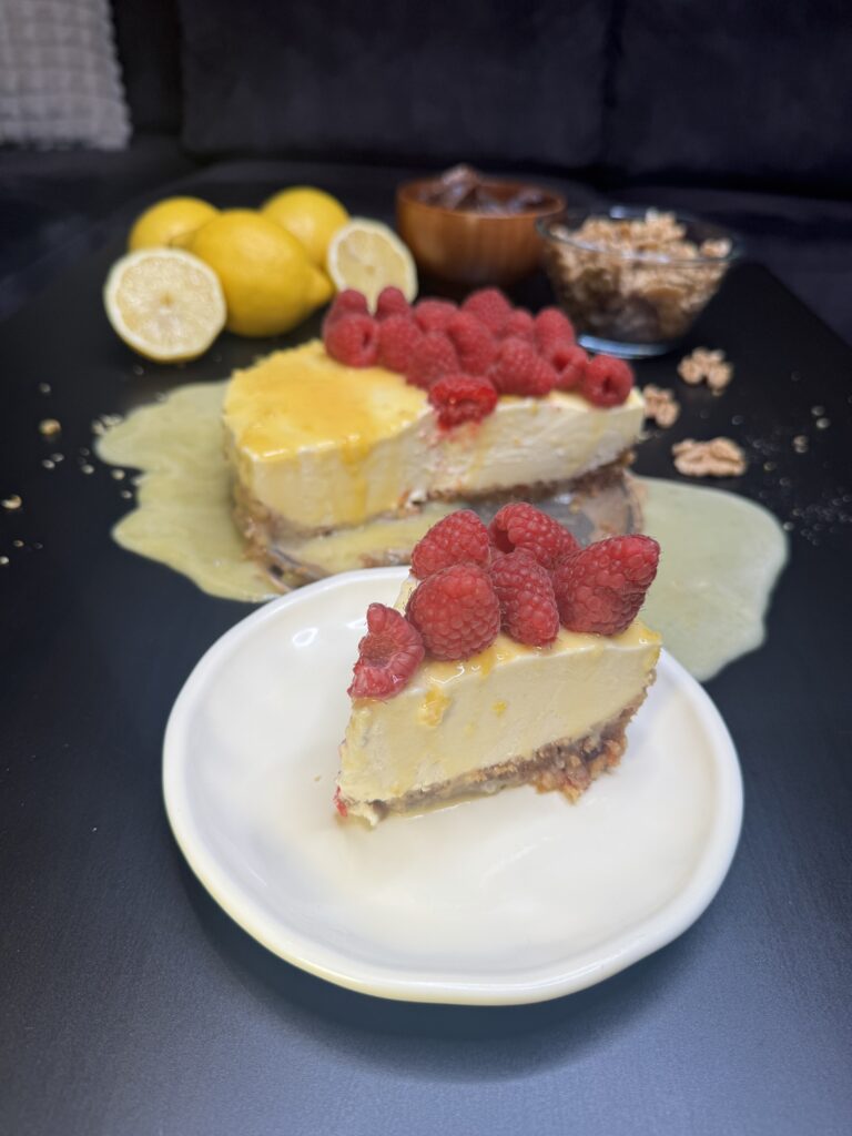 Healthier Lemon Cheesecake