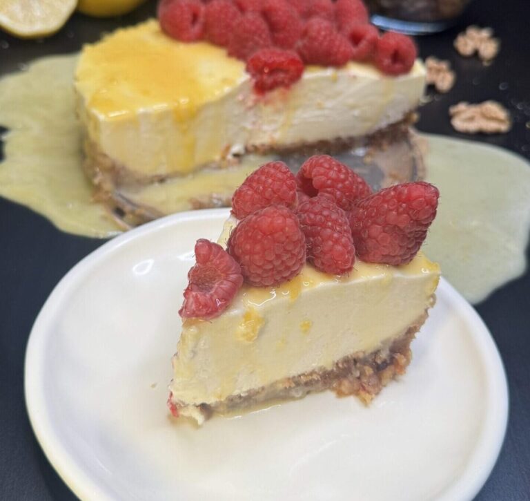 Healthier Lemon Cheesecake