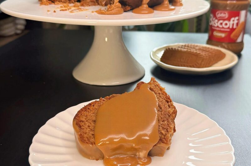 Spiced Biscoff Bundt Cake