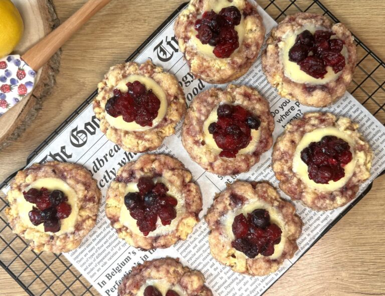 Forest Fruit Cheesecake Cookies