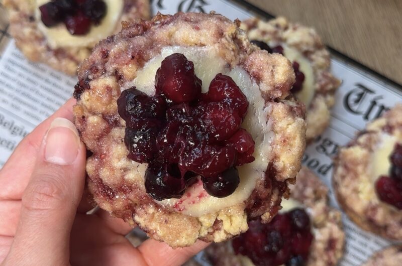 Forest Fruit Cheesecake Cookies