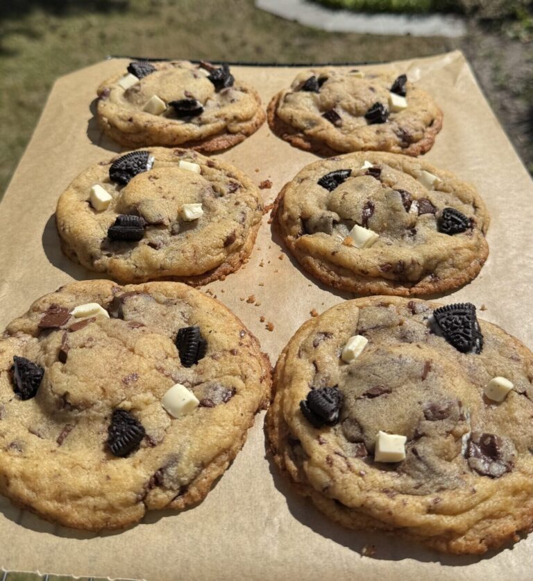 Crispy Oreo Chocolate Chip Cookies
